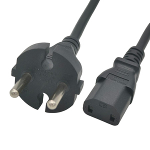 EU 16A 250V Schuko 2-Pin <span class=keywords><strong>CEE</strong></span>/IC C17 Cable de alimentación para electrodomésticos de alta potencia/Hotel/Restaurante Uso CE NF Certificado IP20 Protección - Product Image 3