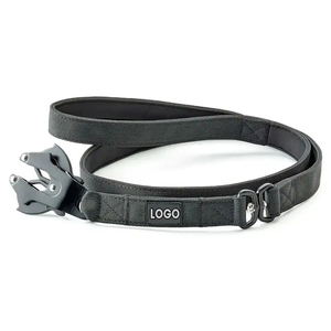 Collar y correa para perro mascota de nailon duradero personalizado táctico de fabricante - Product Image 5