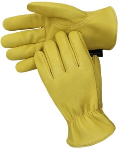 Gants de conduite en cuir véritable, personnalisés, vente en gros - Product Image 2