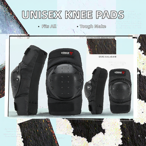 Genouillère de motocross protège-coudes vtt vélo <span class=keywords><strong>moto</strong></span> équitation genouillère coussinets de protection gardes sport genouillère ensembles d'équipement - Product Image 2