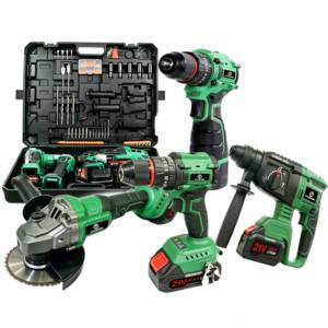 Juego de 3 Herramientas con Llave Inalámbrica sin Escobillas de 21V - Product Image 5