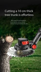Tondeuse à gazon électrique portative pour la maison/le jardin, batterie au lithium rechargeable, un véritable miracle de tonte - Product Image 3