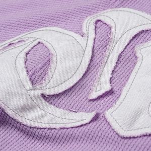 เสื้อยืดโอเวอร์ไซส์สำหรับผู้ชายเสื้อยืดฮิปฮอปโชว์ไหล่ - Product Image 4