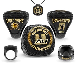 แหวนแชมป์มหาวิทยาลัย Sidan 2026 อัลลอยด์แพลตตินั่ม/โรสโกลด์ สำหรับกีฬารักบี้ บาสเกตบอล ฟุตบอล เบสบอล ฮอกกี้น้ำแข็ง ปรับแต่งได้ - Product Image 1