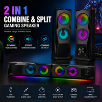 Support CKD SKD Multimédia Portable 2.0 Canaux USB PC Powered RGB Gaming Computer Speakers for PC