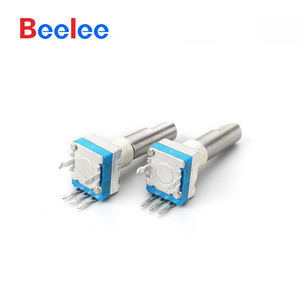 Beelee R08712NO potentiomètre rotatif SMT 6 broches 8mm <span class=keywords><strong>ceinture</strong></span> unique IP67 étanche DC10V AC50V alliage métallique - Product Image 3
