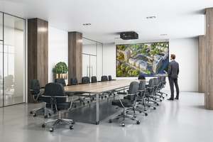 Projecteur professionnel X400LVe DLP 1080P pour prise en charge 3D 4000 lumens Portable Économie d'énergie Longue durée de vie de la lampe - Product Image 5