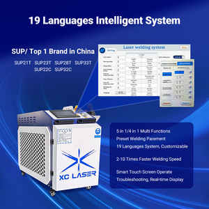 Mesin Pemotong dan Pembersih Serat <span class=keywords><strong>CNC</strong></span> XC-Laser 4 in 1 Mesin Las Laser Genggam untuk Logam - Product Image 2