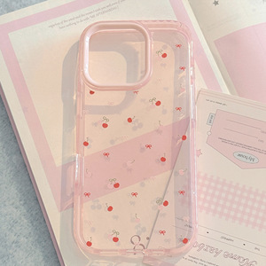 Funda para Teléfono iPhone 17 Pro Max / 15 con Diseño de Cereza Dulce, Compatible con 14, Suave 13 Transparente 11 de Silicona - Product Image 4