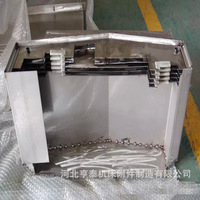 Cache télescopique en acier CNC avec soufflet en acier inoxydable, protection accordéon pour roulements de moteur, pour les industries mécaniques