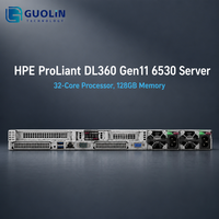 Pasokan Langsung HPE DL360 Gen11 1U Intel Gold 6530 32C 128GB DDR5 Garansi 3 Tahun Server Komputasi Hosting IDC