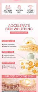 ครีมบำรุงผิวหน้ากระชับผิว ยกกระชับ บำรุงผิว ไม่เหนียวเหนอะหนะ ไนอาซินาไมด์ ช่วยให้ผิวขาวกระจ่างใส สำหรับผู้หญิง ขายส่งจากโรงงาน - Product Image 6