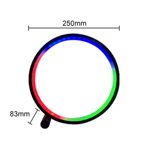 Vòng hình dạng bàn ánh sáng cạnh giường ngủ điều khiển từ xa độ sáng Dimmable không dây LED bảng vòng tròn đèn cho phòng ngủ phòng khách - Product Image 4