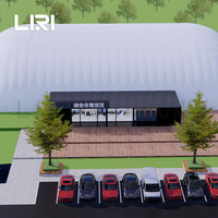 Grande Structure gonflable, terrain de Football gonflable, Tennis de Table, dôme d'air, tente de Sport, prix