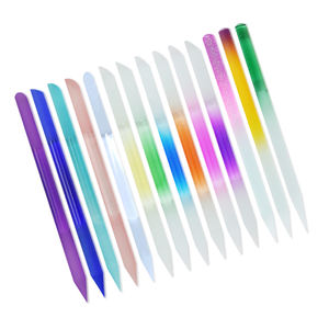 התאמה אישית מקצועית מסמר קובץ מניקור מניקור מניקור קריסטל פושר ציפורניים קובץ 2 ב 1 זכוכית סוחר - Product Image 5