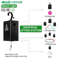 Système de levage universel avec treuil pour tubes LED DMX Pixel, tubes LED Ball Meter, tubes LED cinétiques et éclairages de scène LED RGB