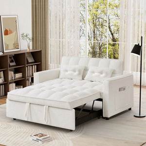 Canapé-lit double moderne Canapé-lit pliant Futon Canapé-lit convertible pour le salon Canapé-lit coulissant Canapé-lit pliant - Product Image 2