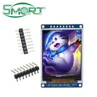 Électronique intelligente HD SPI Écran LCD TFT de 0,96 pouce Écran LCD OLED de 1,3 pouce 1,44 pouce 1,8 pouce St7735