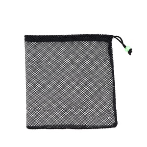 Promotional Cheap Mesh <strong>Drawstring</strong> Bag for Packing Nylon Mesh <strong>Drawstring</strong> Gift Bag with Custom logo - Product Image 3
