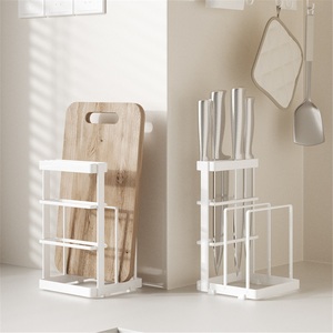 <b>Kitchen</b> Towel Rack Double Tier Stainless Steel Modern Waterproof Standing <b>Storage</b> Cabinet with <b>Shelf</b> - Product Image 1
