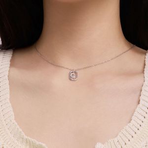 Dylam 5A Cubic Zirconia Alphabet -G- Pendant <b>Necklaces</b> Charms Women <b>Initial</b> Letter Link Chain <b>Necklace</b> 2 Colors 45cm New Design - Product Image 3