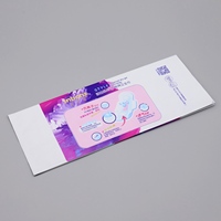 Sacs d'emballage auto-scellants refermables pour serviettes hygiéniques et couches, en aluminium et plastique, faciles à ouvrir, imprimés en couleur