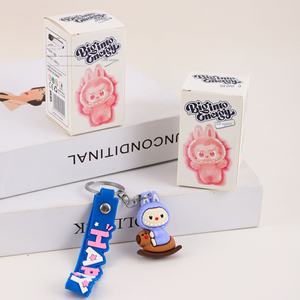 Charme de sac à dos de dessin animé porte-clés de poupée de boîte aveugle <span class=keywords><strong>Labo</strong></span> populaire transfrontalière - Product Image 3