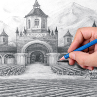 Kit de Dessin et Croquis Personnalisé 35 Pièces – Ensemble de Crayons d'Art en Graphite, Gomme et Accessoires Professionnels pour l'École