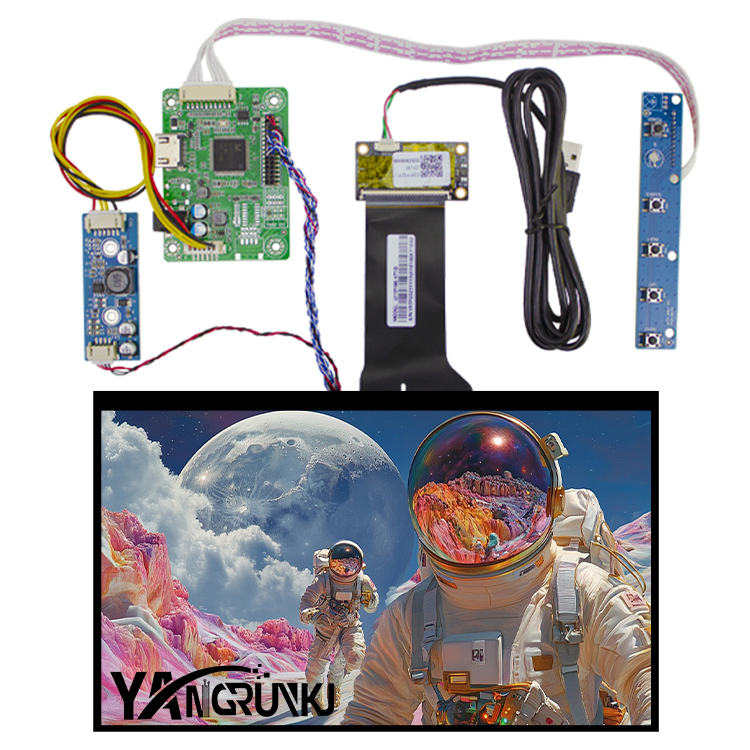 Connecteur Touché Lvds Led Lcd Vidéo Câble Écran Flex Fil Ligne 40 Pin