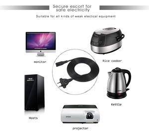 سلك طاقة بديل لشكل كابل 2Pin وi3.8 M لجهاز الكمبيوتر - Product Image 4