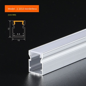 <b>Plaster</b> LED Free Sample t Slot Black LED Channel System Recessed Mount Extrusion Aluminum Profile LED <b>Tape</b> Light Track T6 Model - Product Image 2