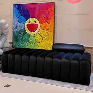 Filet <span class=keywords><strong>scandinave</strong></span> rouge tissu canapés longue Section Art entrée chaussures à <span class=keywords><strong>langer</strong></span> tabouret créatif tabouret de chevet usage domestique - Product Image 5