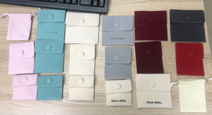 NOUVEAU <span class=keywords><strong>2026</strong></span> MOQ 100 pièces Pochette d'emballage pour bijoux en microfibre de velours réutilisable et écologique, personnalisable avec LOGO - Product Image 4