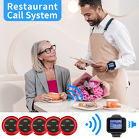 Chine Usine 433 Pager Restaurant Serveur Système D'appel Numéro De Table Vibration Cloche Service Montre Horloge avec Commande Buzzer Dispositif