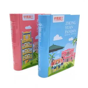 Book Shaped Tea Can, high quality book shape tin box, peculiar shape tin box Special gift book shaped kids favor cookie tins