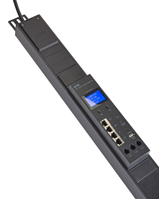 19" Meter Rack PDU, Clever PDU, Smart PDU with Meter and Control