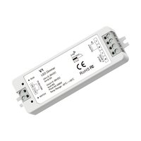 Contrôleur LED couleur unique V1 2.4G RF 0-100% Gradation 1CH * 8A 5-36VDC CV 12V Contrôleur DMX à distance pour solutions d'éclairage