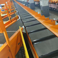 Système de tri automatique de colis OEM AVB EDM à courroie croisée linéaire, capacité de 8000 à 10000 PPH pour la logistique et l'exécution des commandes