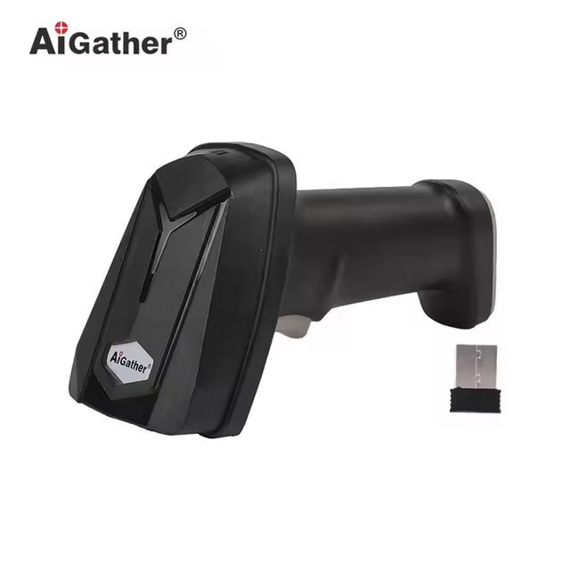 2D Handheld Barcode Scanner A-9548BTSR Wireless Bar Code Reader CMOS  Wired QR Code Laser Reader
