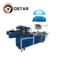 Machine d'emballage automatique pour bonnets bouffants jetables en non-tissé, pour filets à cheveux médicaux et couvre-chefs anti-poussière