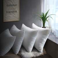 Oreiller de lit en polyester non tissé pour hôtel, avec logo personnalisé et soutien cervical, vente en gros