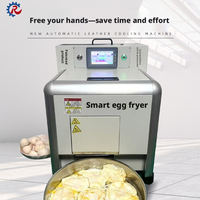 Cuiseur à œufs électrique en acier inoxydable automatique antiadhésif et appareil à omelettes pour la maison, les restaurants et les magasins d'alimentation