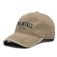 Gorra de Béisbol Deportiva Vintage Premium Lavada con Logo Personalizado, Gorra Desestructurada Estilo Papá, Streetwear, Corona Suave, Gorra de 6 Paneles al por Mayor