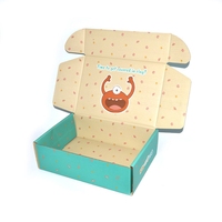Caja de Embalaje de Cartón Corrugado E-Flute de Alta Calidad y Durabilidad, Lista para Venta Minorista, Caja de Envío Personalizada de Lujo con Laminado Mate