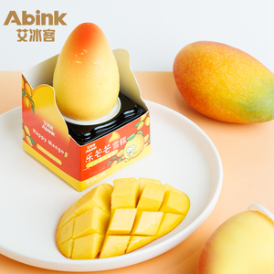 Abink Halal Certified Arabic Viral Flavored Ice Cream Happy Mango Peach Morango Embalado no Saco - Product Image 6
