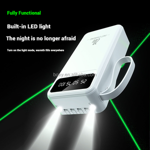 Power Bank Personalizzabile ad Alta Capacità 30000mAh, Caricabatterie Portatile USB 4 in 1 <span class=keywords><strong>con</strong></span> Display LED - Product Image 3