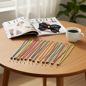 Collar de Cadena de Cuerda Angelina de 70 cm, Multicolor, Moderno, Unisex, para Uso Diario, Regalo, Joyería - Product Image 5