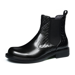 Nouvelles Bottines Homme 2025 en Cuir Véritable Evergreen Lavables, Fabriquées à la Main Goodyear, Style Rétro Amekaki, Chaussures de Travail à Lacets - Product Image 5