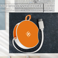 Meilleures ventes : Chargeur sans fil flexible 3-en-1 pour iPhone 17 avec câble rétractable et écouteurs – Accessoire de bureau électrique