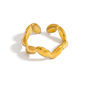 Spike Design <b>Titanium</b> Steel <b>Ring</b> Adjustable Unisex Fashion Jewelry Gift Geometric Shape Open Top Couple <b>Rings</b> Yiwu Origin - Product Image 5